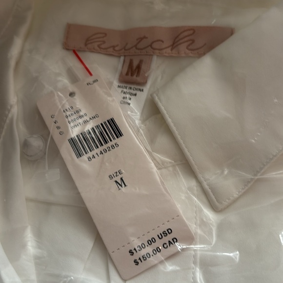 ⭐️⭐️Anthropologie Hutch Silky Tie-Front Blouse NWT - Picture 8 of 8